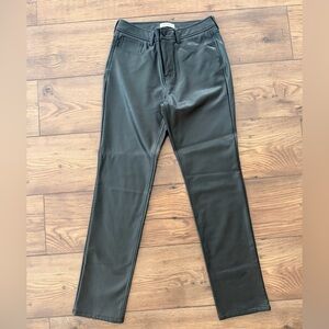 Calvin Klein Faux Leather Pants
